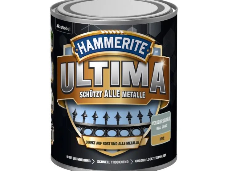 Hammerite Ultima Premium Metall-Schutzlack matt 750 ml
