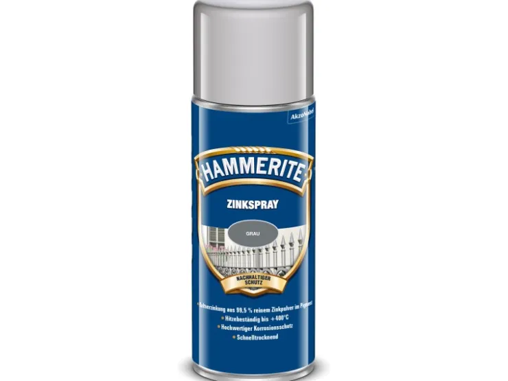 Hammerite Zinkspray Grau Matt 400 ml* Speziallacke