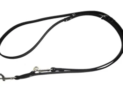 Heim Hunde-Vorführleine Softleder Breite 20 mm Länge 240 cm Braun* Hundebedarf