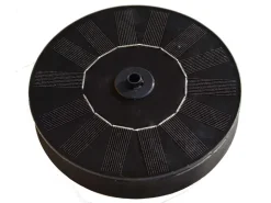 Heissner Solar-Teichpumpen-Set Schwimmende Solar-Insel