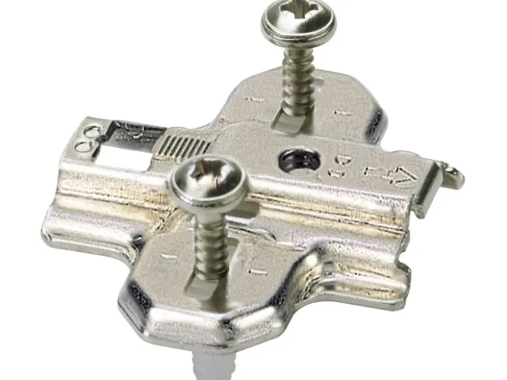 Hettich Kreuzmontageplatte für Ø 35 mm Topfscharniere 2 Stück