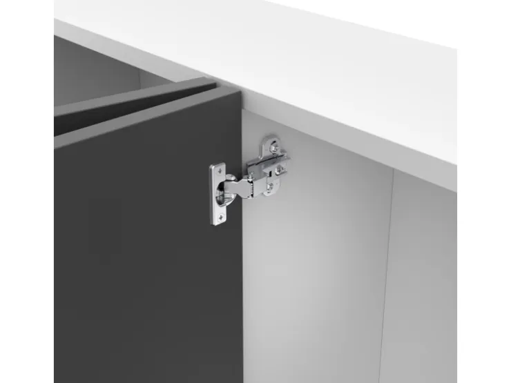 Hettich Mini-Scharnier Mittelwandanschlag 15 mm - 22 mm 1 Stück