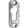 Hettich Schrankaufhänger 42 x 15 mm Stahl Verzinkt für Linsenkopfschr. 4 Stück