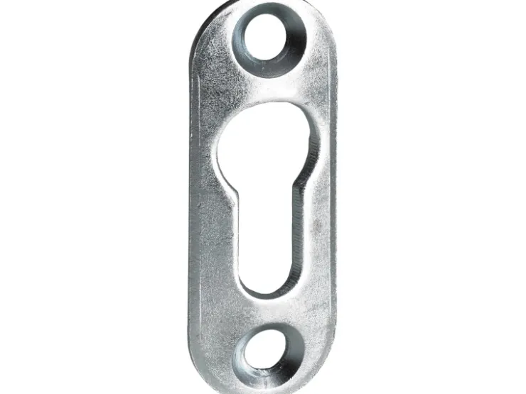 Hettich Schrankaufhänger 42 x 15 mm Stahl Verzinkt für Linsenkopfschr. 4 Stück