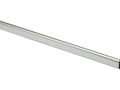 Hettich Schrankrohr oval 1200 mm Stahl verchromt