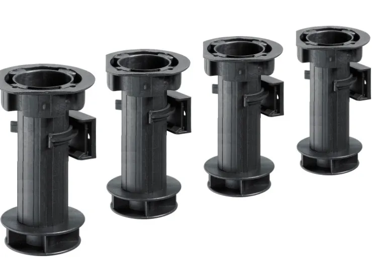 Hettich Sockel-Verstellfuß-Set Ø 25 mm x 150 mm inkl. Klips* Schränke