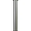 Hettich Tischbein Rund 700 - 1.100 mm x Ø 76 mm Stahl Edelstahl-Optik 1 Stück* Sofas|Sideboards