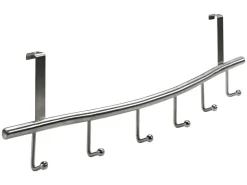Hettich Türhängegarderobe Edelstahl 6 Haken