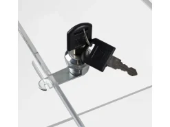HMF 46919 Acryl Spendenbox Schloss 15 x 15 x 15 cm DIN A6 Transparent