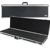 HMF 14405-02 Alu Koffer Rasterschaumstoff 117 x 36 x 12 cm Schwarz