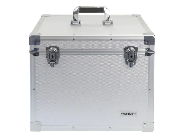 HMF 14812-02 Hängeregister Box Alukoffer DIN A4 Hängemappen 41 x 33 x 36 cm* Aufbewahrung