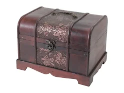 HMF 6411-130 Schatztruhe Holz 30 x 23 x 21 cm Klein Japan* Aufbewahrung
