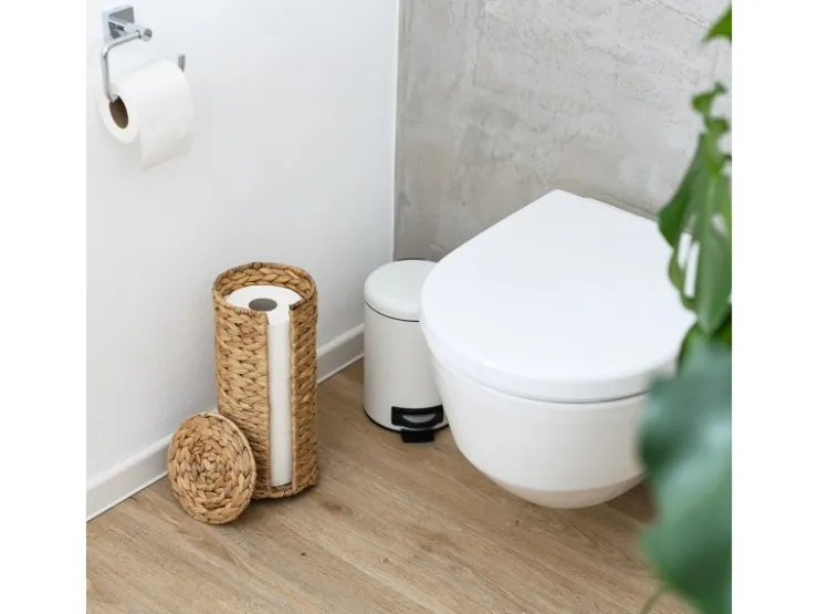 HMF 37255 Toilettenpapier Aufbewahrung Geflochten Wasserhyazinthe 35 x 17 cm* Aufbewahrung