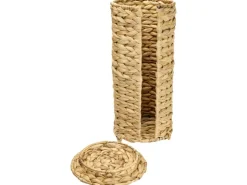 HMF 37255 Toilettenpapier Aufbewahrung Geflochten Wasserhyazinthe 35 x 17 cm* Aufbewahrung