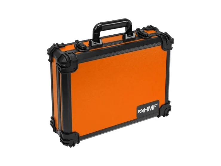 HMF 15502-18 Transportkoffer Rasterschaumstoff Universalkoffer 39 x 29 x 12 cm* Aufbewahrung