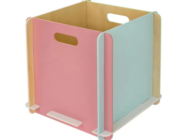 HMF Aufbewahrungsbox 3740 Holz zum Zusammenstecken 32cm in Mehrfarbig* Aufbewahrung