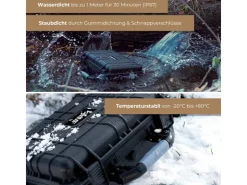 HMF ODK100 Outdoor-Fotokoffer Transportkoffer Rasterschaumstoff 23 x 19 x 11 cm* Aufbewahrung