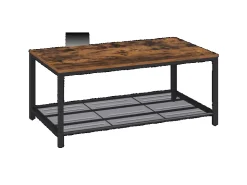 holz4home Couchtisch Connie mit Gitterablage