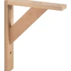 Holzkonsole Eiche 25 cm x 20 cm* Wandregale|Bücherregale