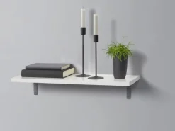 Holz-Wandregal Oldham 60 cm x 20 cm Weiß* Schweberegale