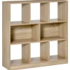 HOMCOM Bücherregal 3-Stöckige für Home-Office Wohnzimmer 97,5 x 30 x 100cm* Bücherregale