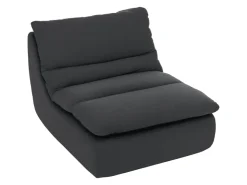 HOMCOM Bodenstuhl mit Einteiligem für Zuhause Büro 103L x 82B x 75H cm* Sofas