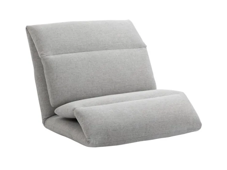 HOMCOM Bodenstuhl mit 5-Stufig mit Liegefunktion 72 x 71 x 60 cm