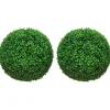 HOMCOM Buchsbaumkugel 2er Set für Indoor/Outdoor* Vasen