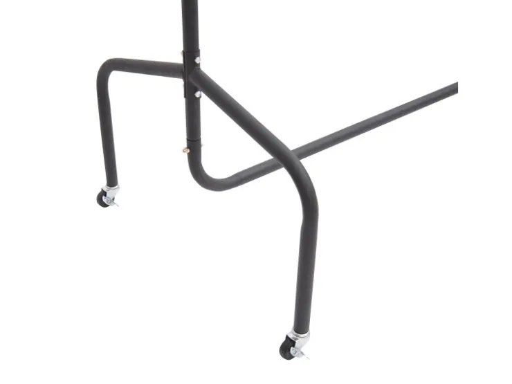 HOMCOM Kleiderständer Wäscheständer Rollgarderobe 150 x 60 x 170 cm