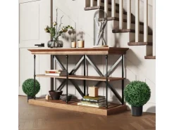 HOMCOM Künstliche Pflanzen 2er-Set mit Blumentopf