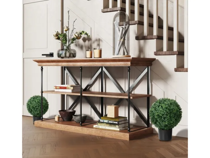 HOMCOM Künstliche Pflanzen 2er-Set mit Blumentopf