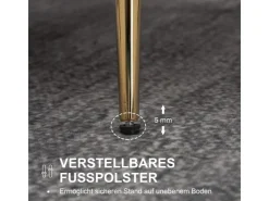 HOMCOM Polstersessel Polyester Schaumstoff Weiß 79L x 77B x 77H cm* Sessel