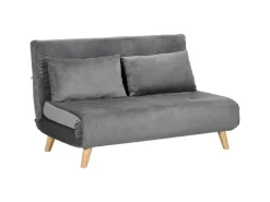 HOMCOM Schlafsessel mit Bettfunktion Kissen und Verstellbarer Rückenlehne* Sessel|Kissen