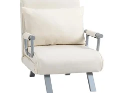 HOMCOM Schlafsofa mit Armlehne 3-in-1 Multifunktion 65 x 69 x 80 cm