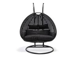 Home Deluxe Hängesessel Twin Polyrattan