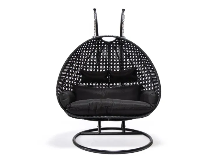 Home Deluxe Hängesessel Twin Polyrattan