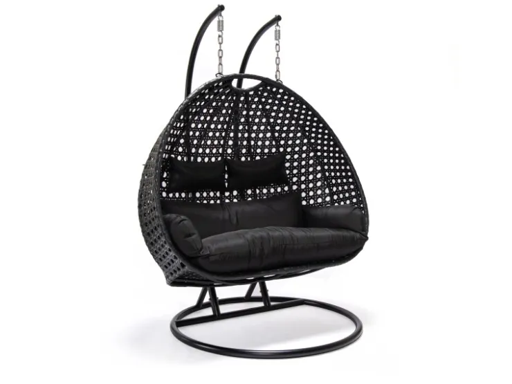 Home Deluxe Hängesessel Twin Polyrattan