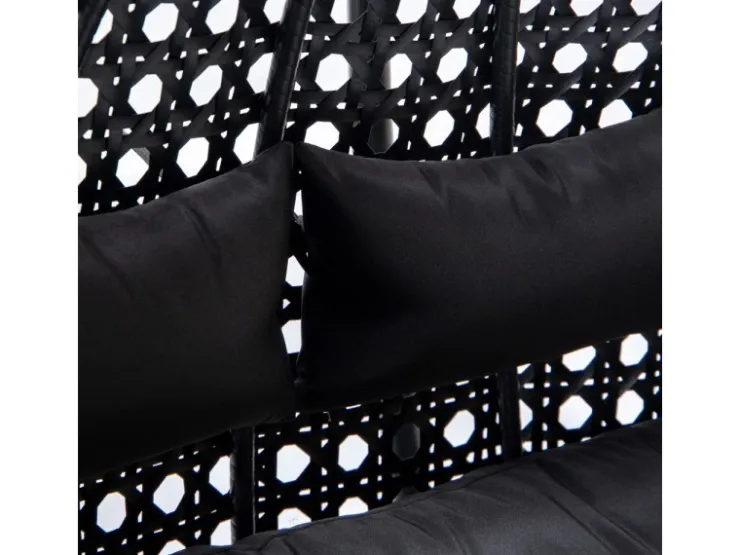 Home Deluxe Hängesessel Twin Polyrattan