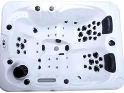 Home Deluxe Outdoor Whirlpool Beach Plus für 2 Personen 210 x 155 x 83 cm
