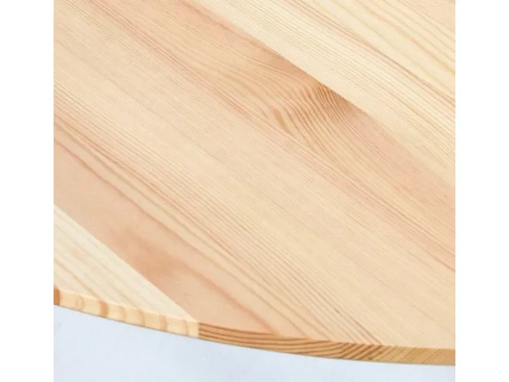 Homestyle4u Beistelltisch Natur Couchtisch Holztisch Nierentisch Kiefer