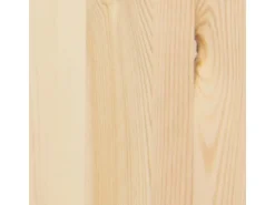 Homestyle4u Beistelltisch Natur Couchtisch Holztisch Nierentisch Kiefer