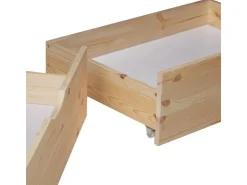 Homestyle4u Bettkasten 2er Set in Braun 82x22 53 cm 2195* Betten
