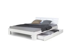 Homestyle4u Bettkasten in 173x16x63 cm 1911* Kissen|Aufbewahrung