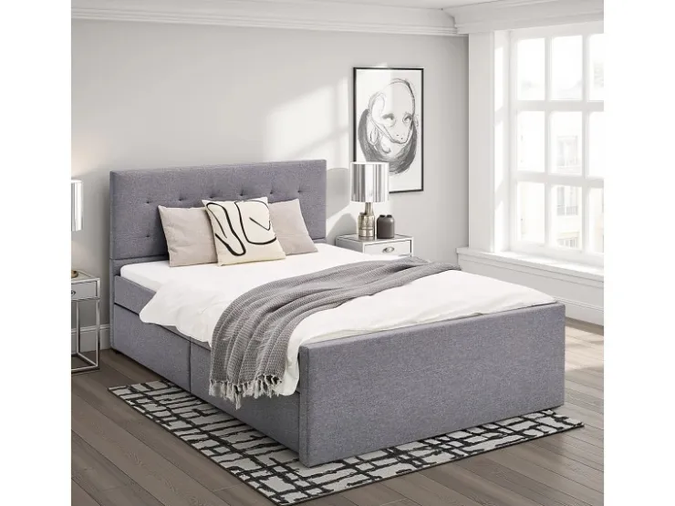 Homestyle4u Doppelbett 120x200 Polsterbett in 1979* Betten