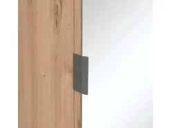 Homestyle4u Garderobe Flurgarderobe mit Spiegel Flurmöbel Garderobenpaneel