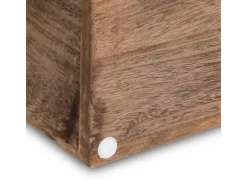 Homestyle4u Hocker Beistelltisch Holz Nachttisch* Tische