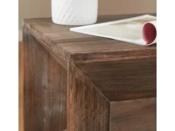 Homestyle4u Hocker Beistelltisch Holz Nachttisch* Tische