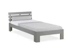 Homestyle4u Holzbett 90x200 mit Lattenrost in 2035