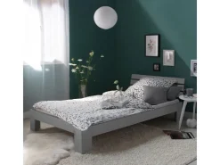 Homestyle4u Holzbett 90x200 mit Lattenrost in 2035