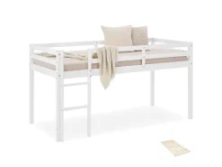 Homestyle4u Kinderbett 90x200 mit Lattenrost in 2252